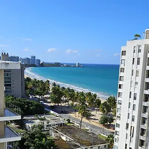 Kasa Seaview At Coral - For 2 Balcony Beachfront Building Pool , San Juan Puerto Rico